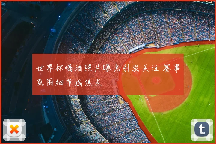 世界杯喝酒照片曝光引发关注 赛事氛围细节成焦点