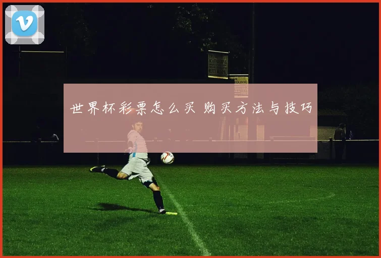 世界杯彩票怎么买 购买方法与技巧